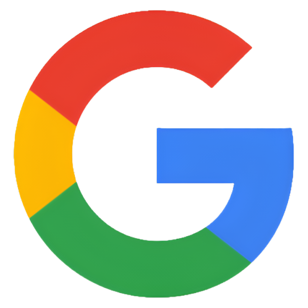 Google Logo Consisting Of A Capital "g" In Four Colors: Red At The Top, Yellow On The Middle Left, Green At The Bottom, And Blue On The Middle Right.